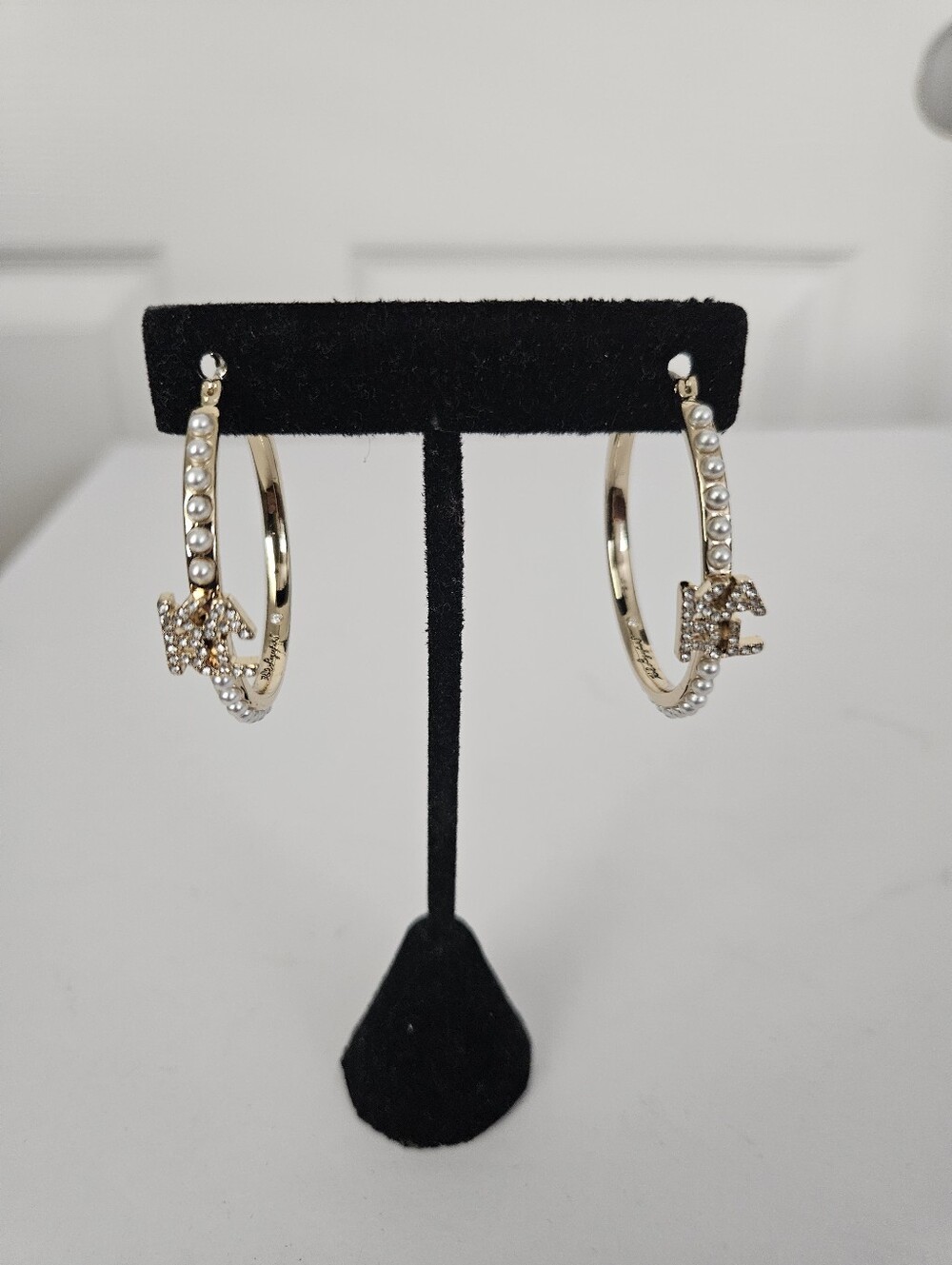 Karl Lagerfeld NWT Hoop Earrings